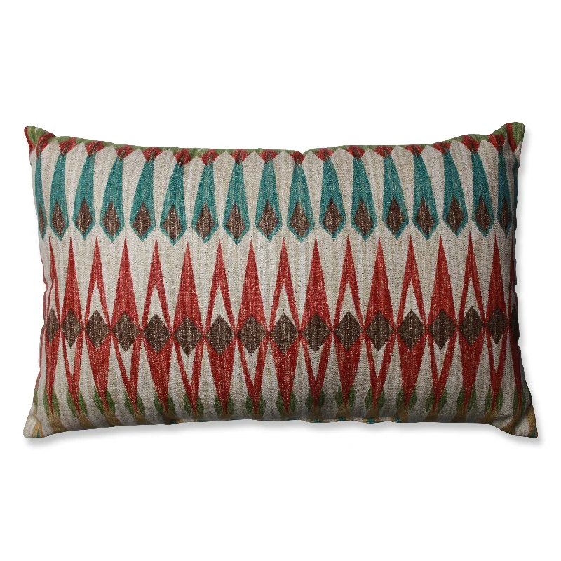 Acela Adobe Rectangular Throw Pillow