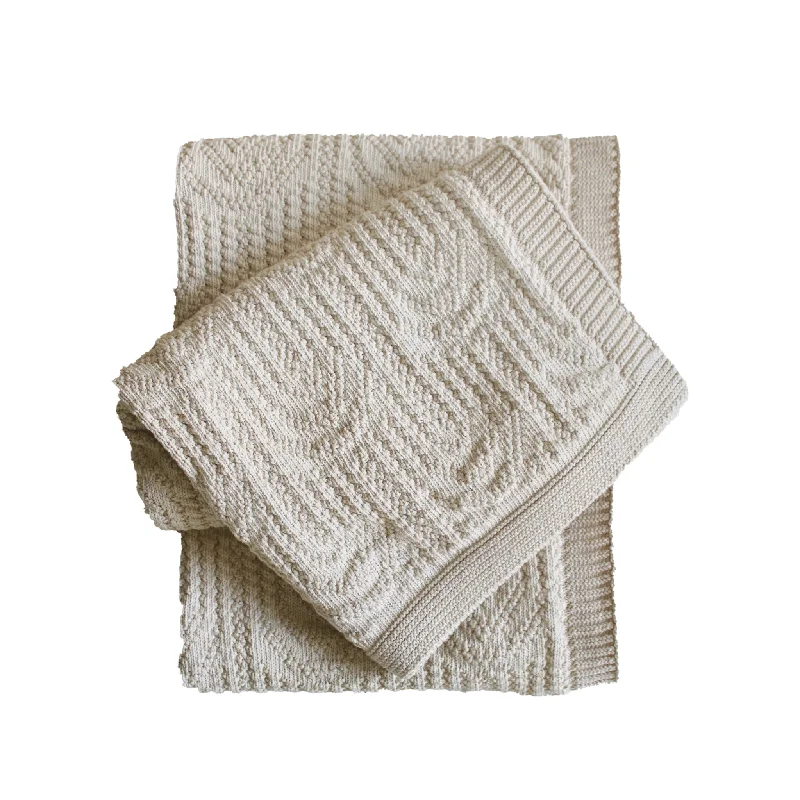 Arch Texture Throw in Linen