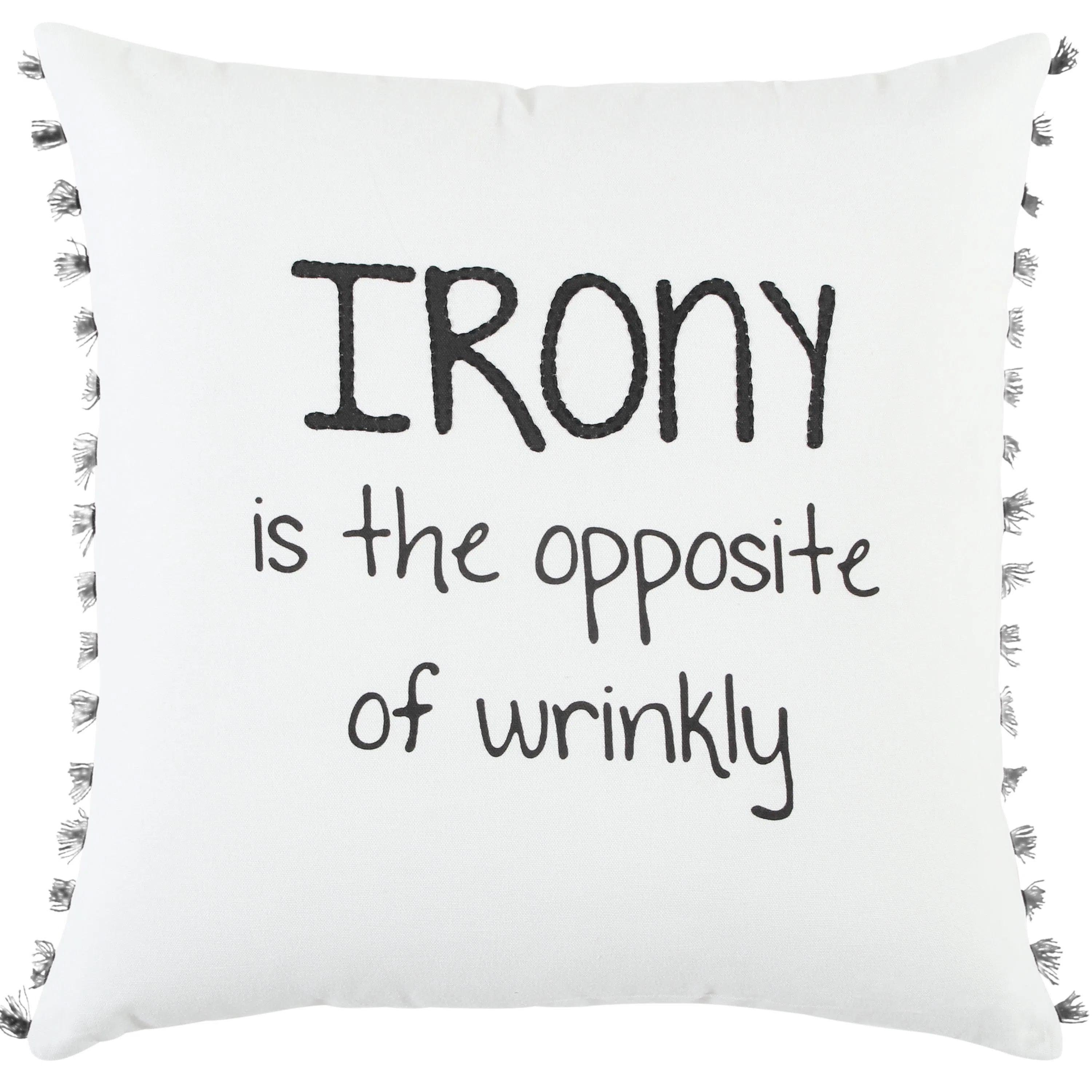 Black Saba Words Fun Decorative Throw Pillows With Dawn Fill