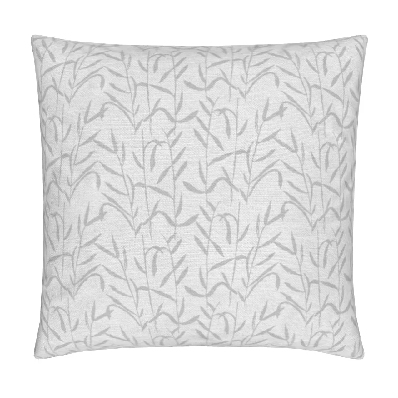 Botanic Platinum/Silver Luxury Pillow