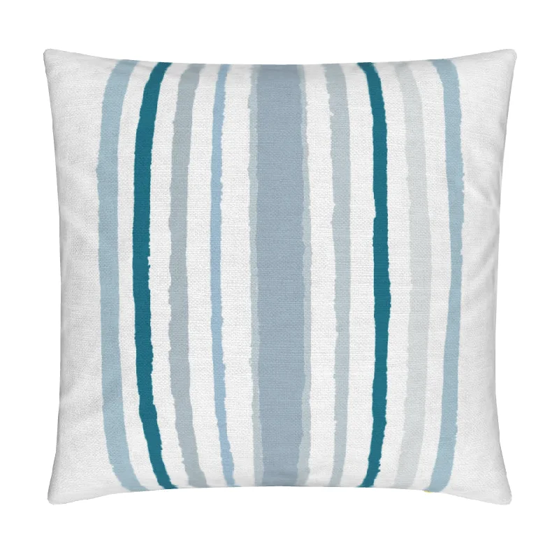 Brother Stripe Blues Luxury Pillow