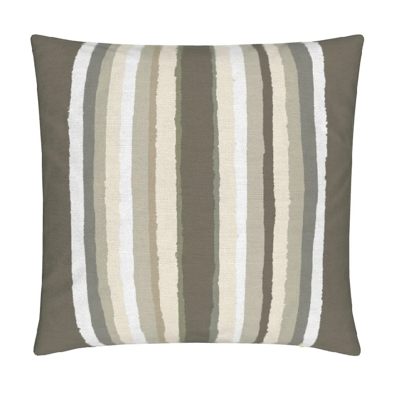 Brother Stripe Browns Luxury Pillow