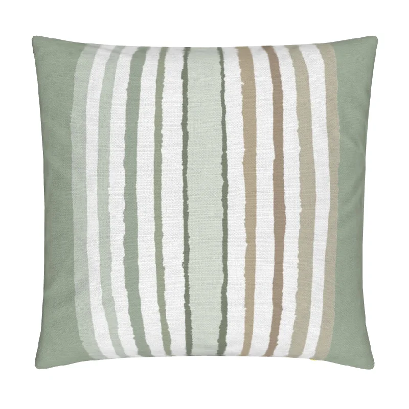 Brother Stripe Greens Luxury Pillow