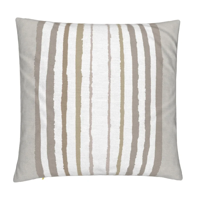 Brother Stripe Neutrals Luxury Pillow