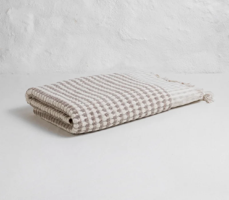 Dotted Terry Bath Towel