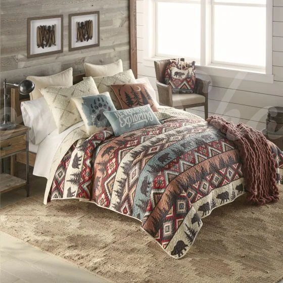 Bear Totem Quilted Collection