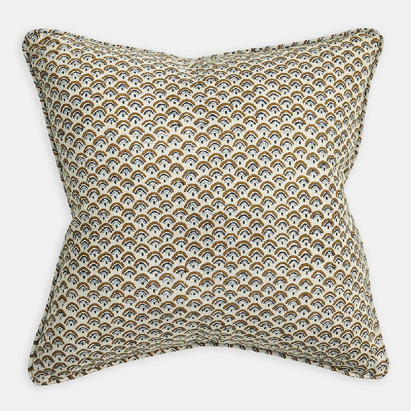 Edo Tobacco Square Pillow