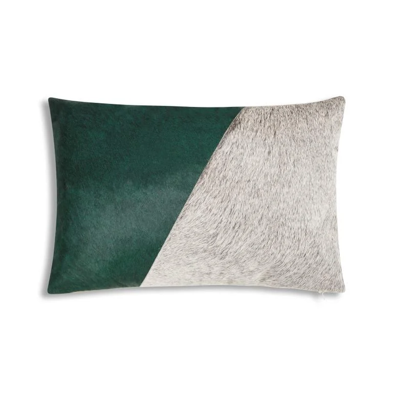 Ember Multicolored Hairon Hide Pillow