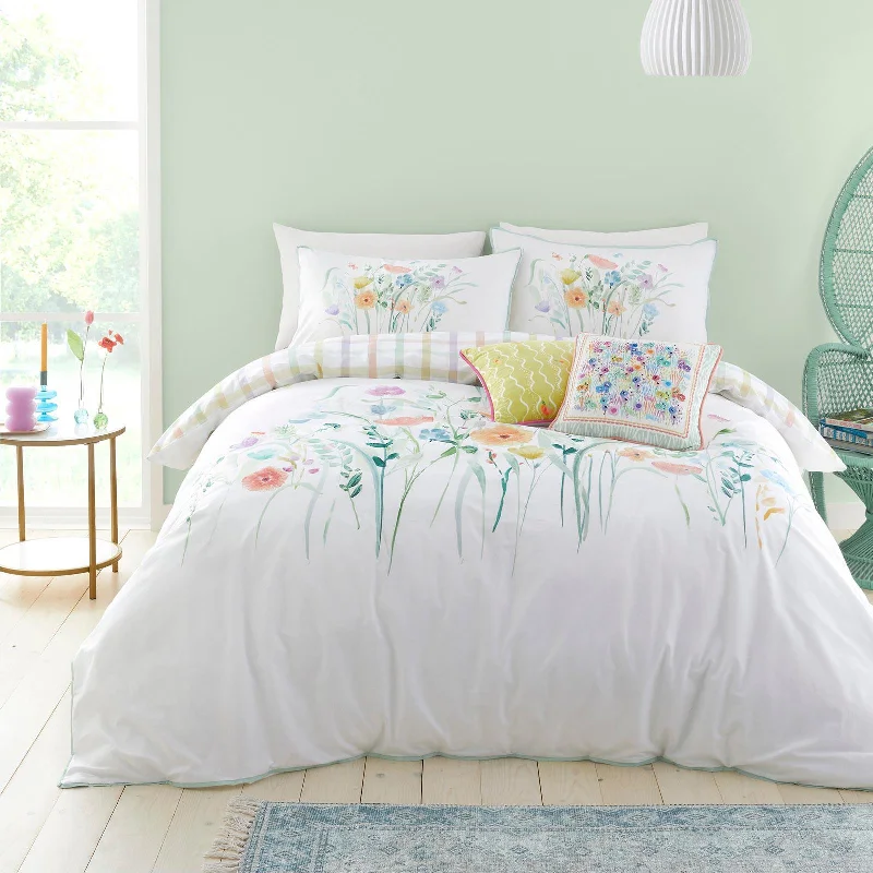 Gardenia Cotton Duvet Cover Set