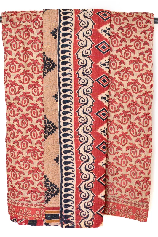 Joy No. 6 Kantha Large Throw