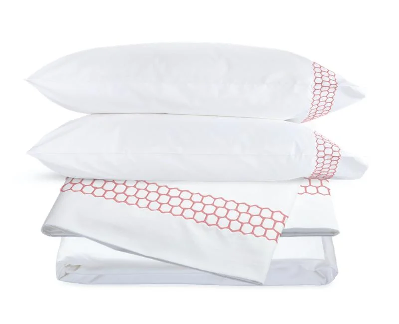 Liana Peony Sheet Set by Matouk