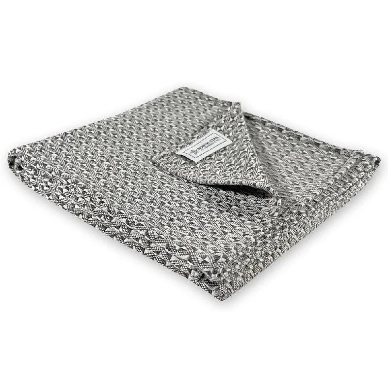 North Star Point Twill Throw - Gray