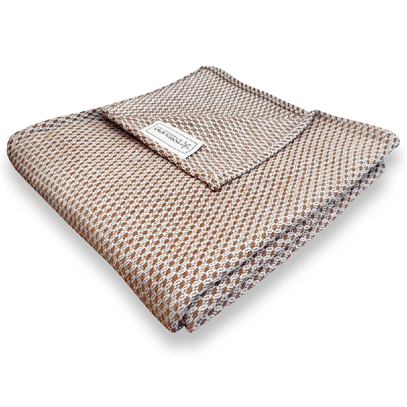 North Star Crepe Throw - Rust