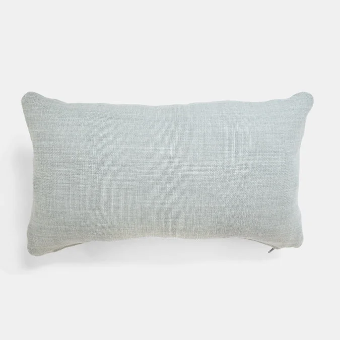 Old Mint Belgian Linen Lumbar Pillow