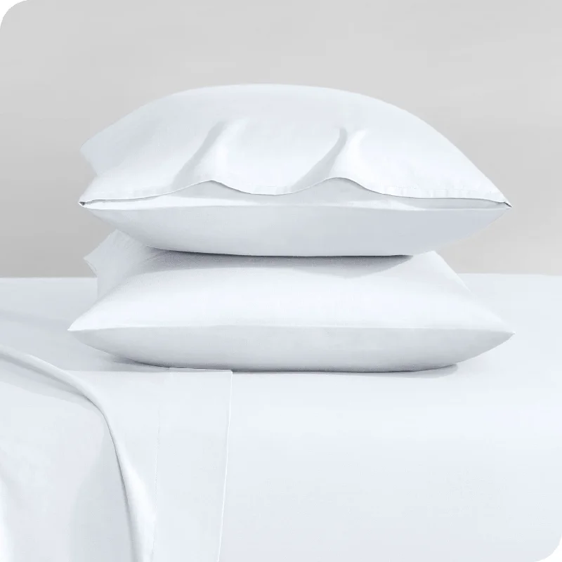 Organic Cotton Sateen Pillowcase Set