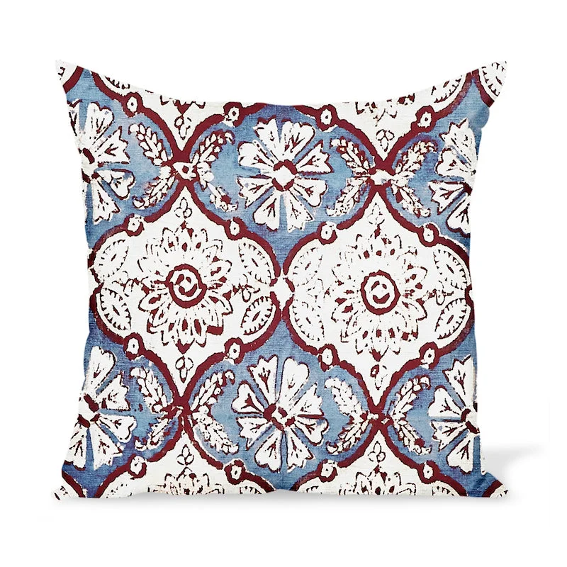 Peter Dunham Textiles Minnie Maharani in Opal Pillow