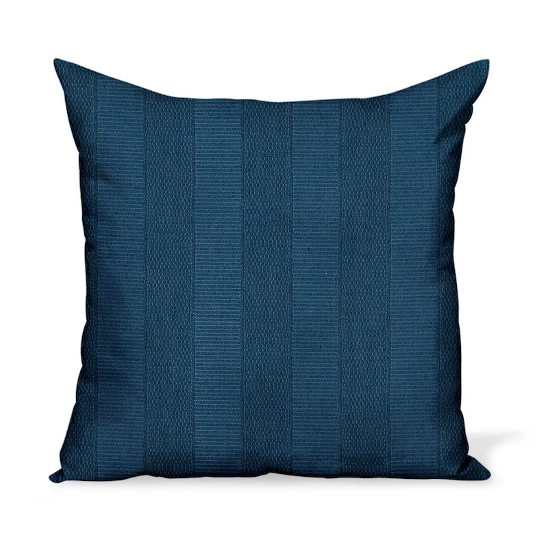 Peter Dunham Textiles Outdoor Asilah in Midnight Pillow