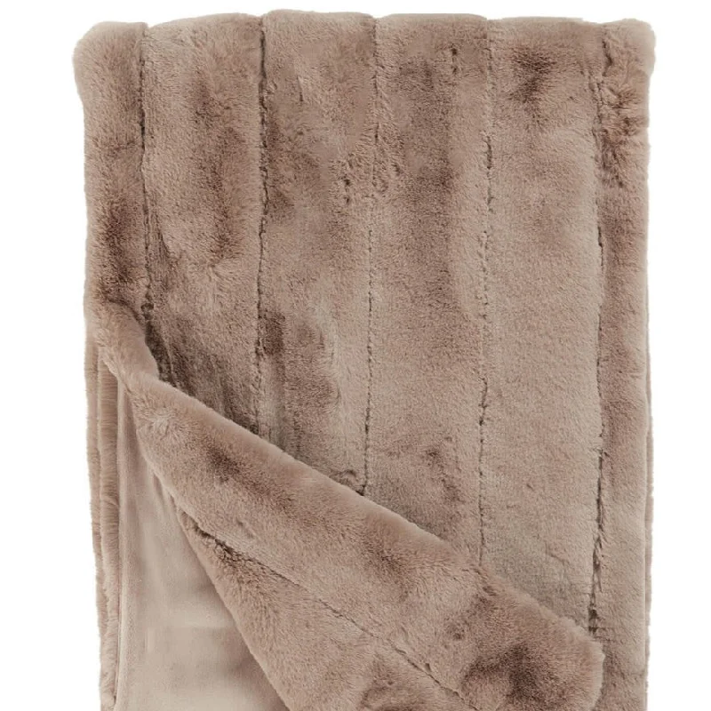 Posh Faux Fur Throw Collection