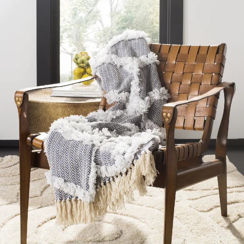 Safavieh Lachlan Fringe Throw