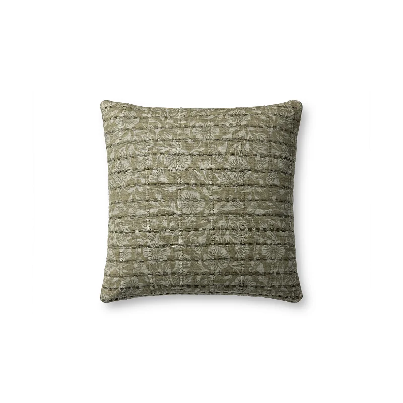 Stoffer Pillow - Green / Grey