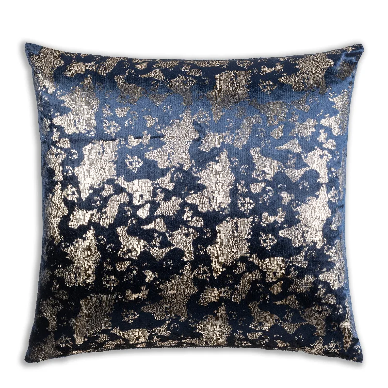 Syros Navy Gold Pillow