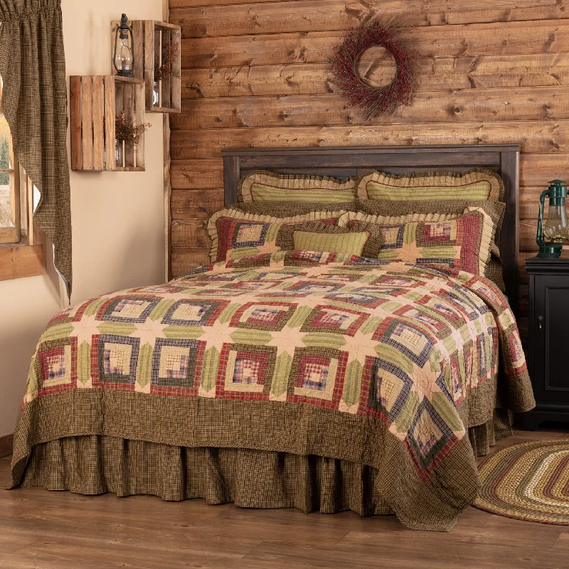 Tea Cabin Luxury King Quilt 120Wx105L