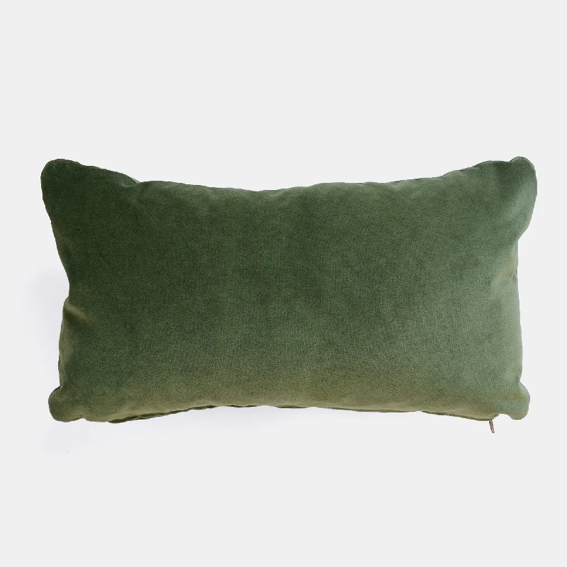 Winthrop Clover Velvet Lumbar Pillow